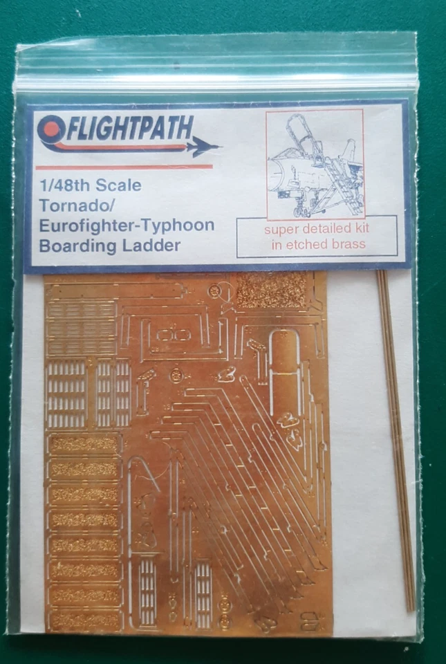 TORNADO EUROFIGHTER 1/48  BOARDING LADDER ( FLIGHPATH ) - Immagine 1 di 1