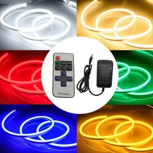 LED Strip Lights Flexible Neon Flex Rope Lights Waterproof Outdoor Lighting 12V - Picture 1 of 10