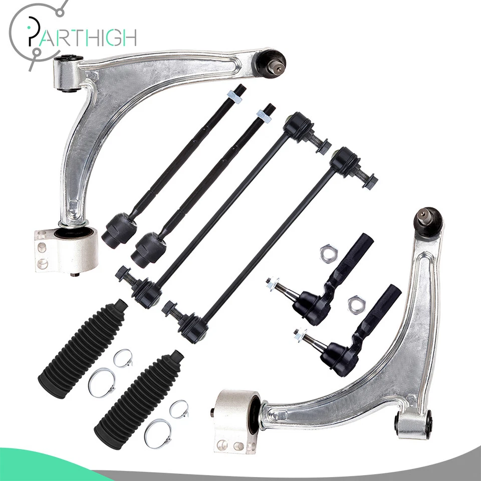 10x Barra oscilante dianteira amarração haste braço de controle junta esférica para 2004-2012 Chevrolet Malibu - Imagem 1 de 4