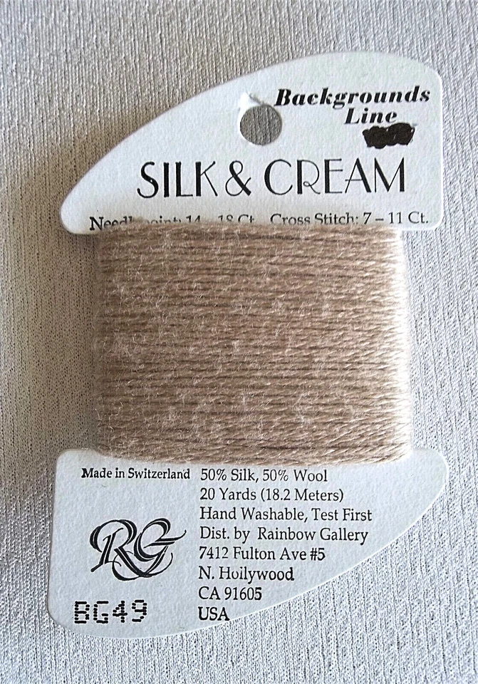 Rainbow Gallery SILK & CREAM Silk/Wool Embroidery/Needlepoint Floss - You Choose - Image 1 of 1