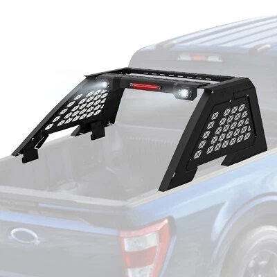 Roll Bar Fits fits for Dodge Ram 1500 & Ford F150 & GMC Sierra & Toyota Tundra Foto 1 de 4
