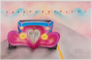 Póster Roadster litográfico original de D. G. Smith - Imagen 1 de 6