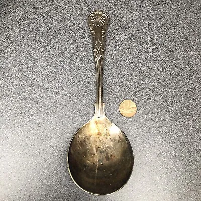Kings Pattern Silver Plated Sauce Ladle  / Spoon. • 6.05£