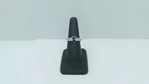 Damen - 1,05 Karat Birne Tansanit & Diamant Cocktailring - 14 Karat Weißgold - Bild 1 von 12