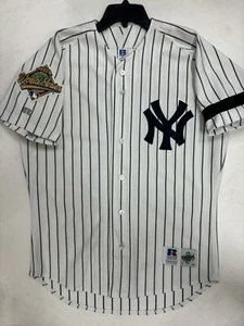 DEREK JET 1996 WORLD SERIE AUTHENTISCH NEW YORK YANKEES RUSSELL TRIKOT 44 groß - Bild 1 von 5