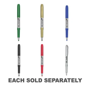 Pennarello indelebile Bic Intensity Quality, punte ultra fini, 1,1 mm, 12 pezzi - Picture 1 of 7