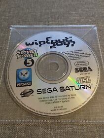 Sega Saturn UK PAL Wipeout 2097 Demo Disc (Saturn Power #5) Tested