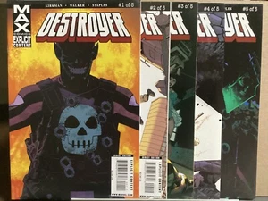 MAX DESTROYER #1 2 3 4 5 KIRKMAN 2009 COMPLETE SET - Picture 1 of 7