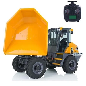 LESU 4X4 Hydraulic 1/14 RC Articulated Dump Truck 6MDX Tipper Model ST8 Radio - Picture 1 of 24
