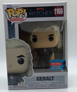 Gerald The Witcher Netflix 2021 Fall Convention Limited Funko #1168 W/ Protector - Picture 1 of 12