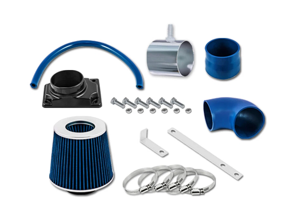 GSP Blue Short Ram Air Intake Kit + Filter 02-07 Mitsubishi Lancer 2.0L L4  — 第 1/1 张图片