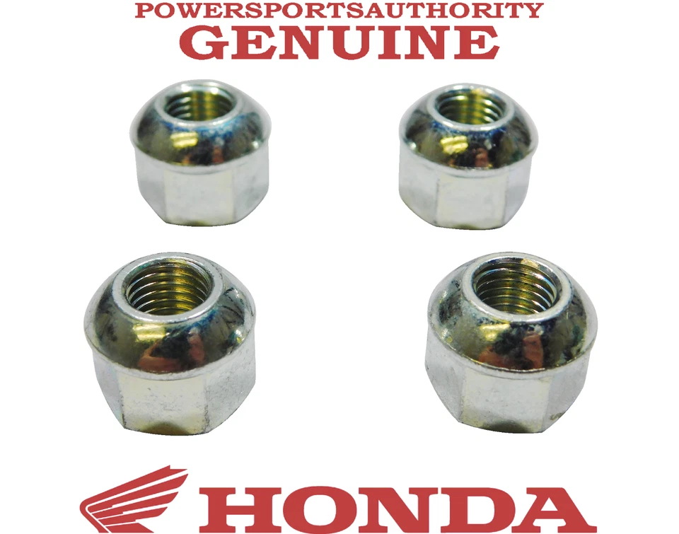 Honda Recon Rancher Foreman Rubicon 1995-2024 OEM tuercas delanteras/traseras (paquete de 4) H90 Foto 1 de 1