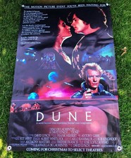 DUNE action movie book thick canvas vinyl banner poster figure sign model