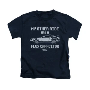 BACK TO THE FUTURE OTHER RIDE Toddler & Boy Graphic Tee Shirt 2T 3T 4T 4 5-6 7 - Picture 1 of 1
