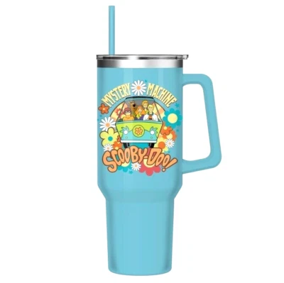 Scooby Doo Vaso Aislado Acero Inoxidable Máquina Misteriosa Doble Cara 40oz Foto 1 de 4