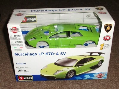 KIT METAL BURAGO LAMORGHINI MURCIELAGO LP 670-4 SV FÁCIL MONTAJE CAJA NUEVA ABOLLADA Foto 1 de 4