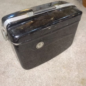 Ancienne valise à bagages simple face pour moto Craven Equipment 17”x14”x7” - Photo 1/24