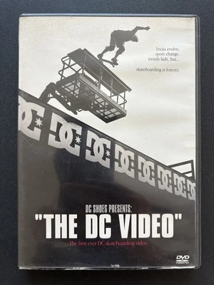DC Shoes Presents "The DC Video" DVD (2003) Skateboarding USED Good Condition - Image 1 of 4