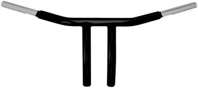 Wild 1 1-1/4 pulgadas. Barra de retroceso gordita - 8 pulgadas - Bicicleta de calle negra para motocicleta Foto 1 de 4