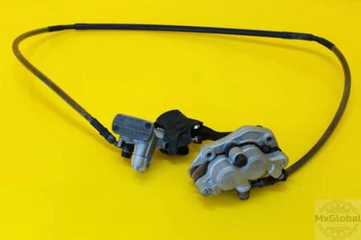 02-04 HONDA CR125R CR250R FRONT BRAKE CALIPER MASTER CYLINDER COMPLETE - Image 1 of 4