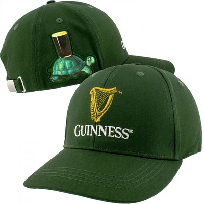 PHILCOS Guinness Logo Gilroy Turtle Dark Green Adjustable Hat Green