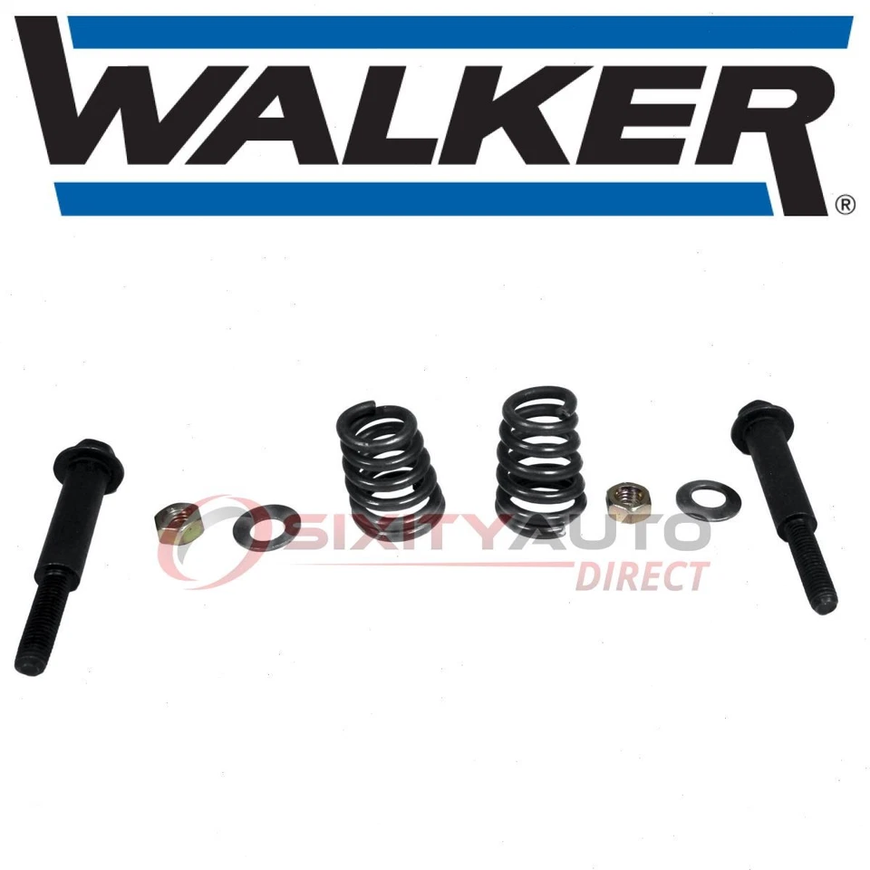 Walker Front Pipe Inlet Exhaust Bolt & Spring for 1987-1991 Dodge Daytona yg Foto 1 de 4