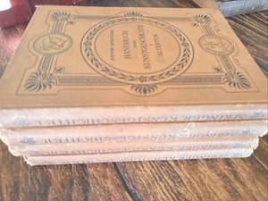 4 Antique 1991-1902 Handbuch Der Kunstgeschichte by Anton Springer German Text - Picture 1 of 18