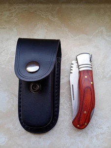 Taschenmesser EIE mit Ledergürteltasche - Bild 1 von 8