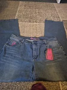 Bnwt Twenty Four Seven Ladies Wizard Jeans Size 20 - Picture 1 of 10