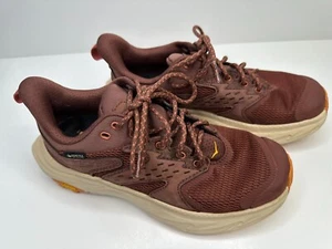 Hoka One One Anacapa 2 Low GTX 1142830 Gore-Tex Hiking Shoes Burgundy Size 6 B - Picture 1 of 7