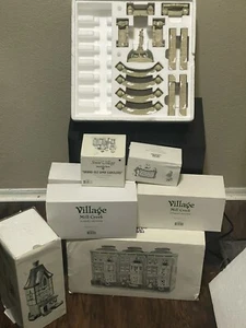 Department 56 Bill Lot of 8, Mill Creek, Mulberrie court, Camden Park + more - Picture 1 of 10