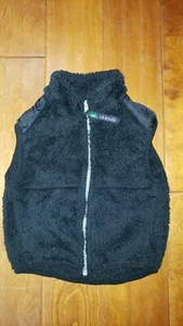 MOLEHILL MT. KIDS FLEECE VEST BLACK - 2T - THICK, AWESOME PUFFY YOKE AND PILL - Picture 1 of 2