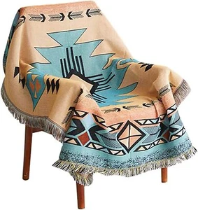 Throw Blanket Boho Western Decor Couch Cover Bed Sofa Living Room Beach Travel - Picture 1 of 6