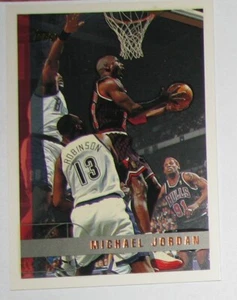 Chicago Bulls 1997-98 Topps Michael Jordan #123 Salón de la Sala de estar envío gratuito - Imagen 1 de 3