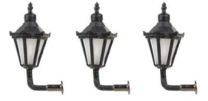 Faller 180111 LED-Wandleuchten, Sechskantlaterne mit Krone, 3 Stück - H0 - Neu i - Picture 1 of 1