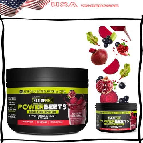 Nature Fuel Power Beets Circulation Superfood, Acai Berry Pomegranate