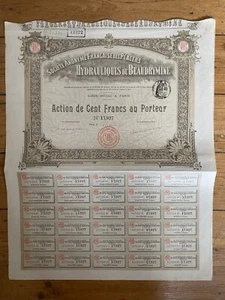 PLACERS HYDRAULIQUES DE BEAUDRYMINE (CALIFORNIE USA) (N) - Imagen 1 de 1