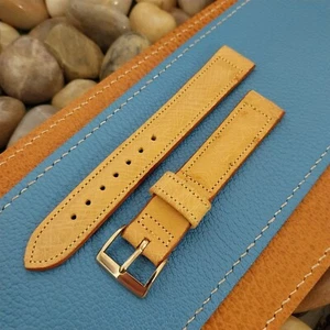 Correa de reloj vintage de 5/8" Ostrich Kreisler clásica de un solo guardián de los años 50 sin usar - Imagen 1 de 5