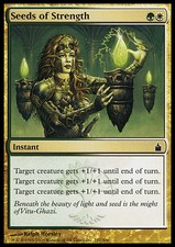 Magic the Gathering MTG Seeds of Strength (227) Ravnica City of Guilds   LP