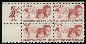 #1772 15c Int'l Year of the Child, Zip Block [UR] Mint **ANY 5=FREE SHIPPING** - Picture 1 of 1