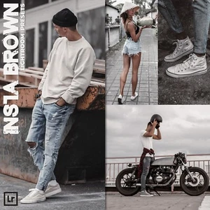 5 Insta Brown presets Lightroom presets Beige preset Instagram presets Cinematic - Picture 1 of 9