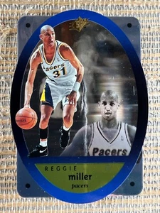 Reggie Miller 1996-97 Upper Deck SPx #20 Indiana Pacers NBA Basketbal Hologram - Picture 1 of 2
