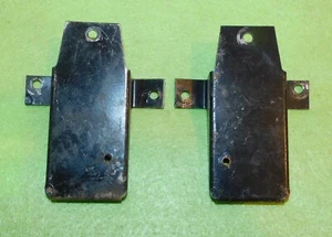 1967 1968 Mustang GT Shelby ORIG FASTBACK INSIDE REAR ROOF TRIM PANEL BRACKETS - Picture 1 of 4