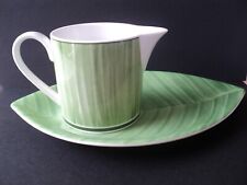 Villeroy And Boch Palm Saucer With Mini Creamer