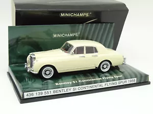 Minichamps 1/43 - Bentley S1 Continental Flying Spur Blanca 1956 - Imagen 1 de 1