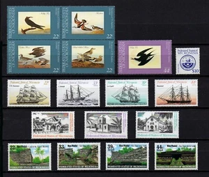 MICRONESIA, SCOTT # 23-45 & C10-18, FULL SET OF 18 MNH YEAR 1985 WITH AIRMAILS - Picture 1 of 1