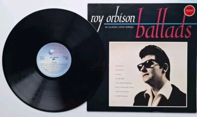 Roy Orbison"Ballads" 1990 (22 Classic Love Songs)  Telstar Records 12"Album  - Image 1 of 4