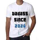 Men's Graphic T-Shirt Badass Since 2026 Eco-Friendly Limited Edition