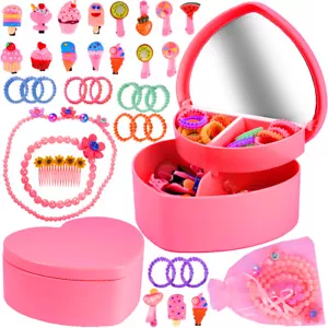 MalPlay Kinder Haarstyling-Set Haarschmuck Perlen, Haarspangen Radiergummis Haar - Bild 1 von 11