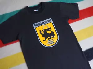 VTG 80s Hanes Terlingua Racing Team FORD SHELBY Faded Black USA Tee T-Shirt M - Picture 1 of 9